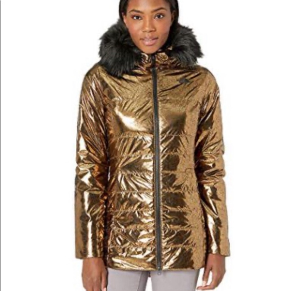 The North Face Harway Metallic Cooper Parka